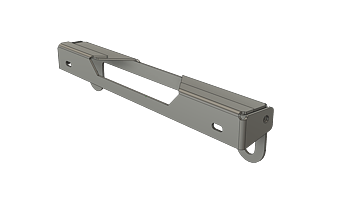 Falken Fabrication Flip-up License Plate Holder