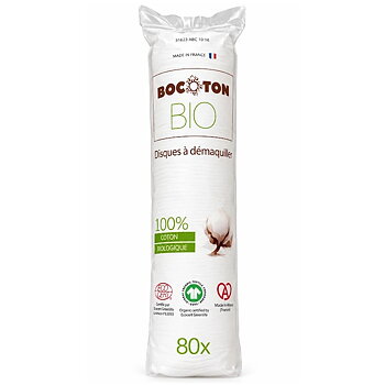 Bocoton Bomullsrondeller Eko  80 st