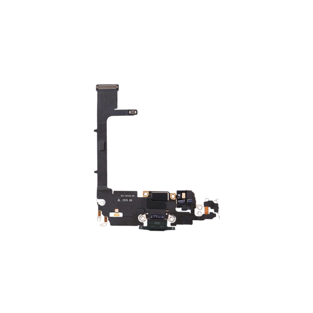 Original iPhone 11 Pro Laddkontakt Med Flex - Grå