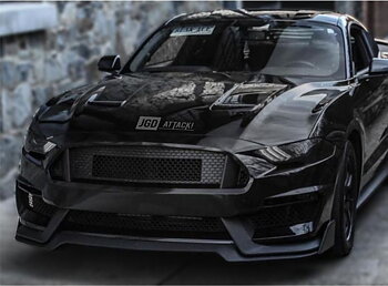 GT350 Style Stötfångare Fram(FORD MUSTANG 2018-2020 EcoBoost, GT)