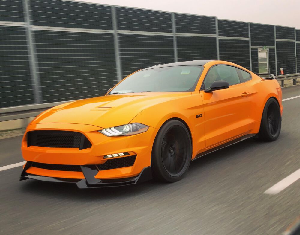 GT350 Style Stötfångare Fram(FORD MUSTANG 2018-2020 EcoBoost, GT) - 2