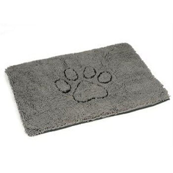 Dörrmatta Grå Med Tass 50x80cm 