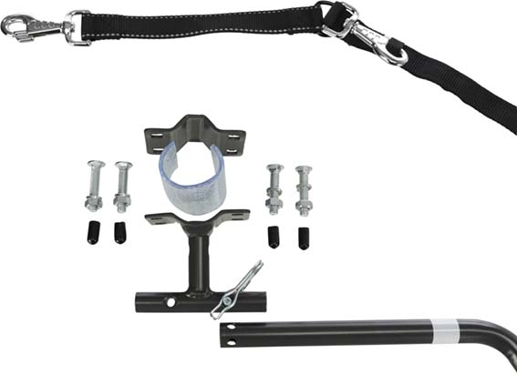Trixie Biker-Set U-Form Medium - X-Large Grafit - 11