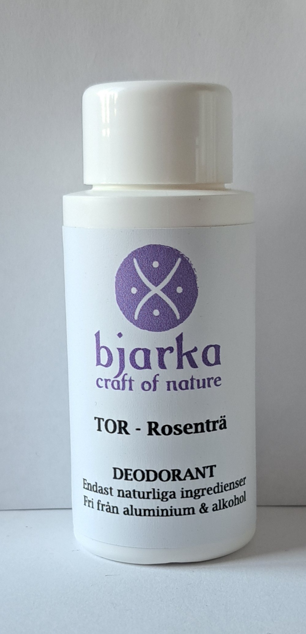 Natural Deodorant Refill Tor  rosewood