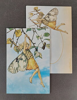 Vykort med Kuvert - Cicely Mary Barker, "Spring Fairy"