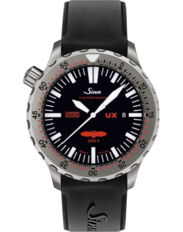 403.041 Sinn UX GSG 9 Tegimenterad integrerat silikonband med viklås