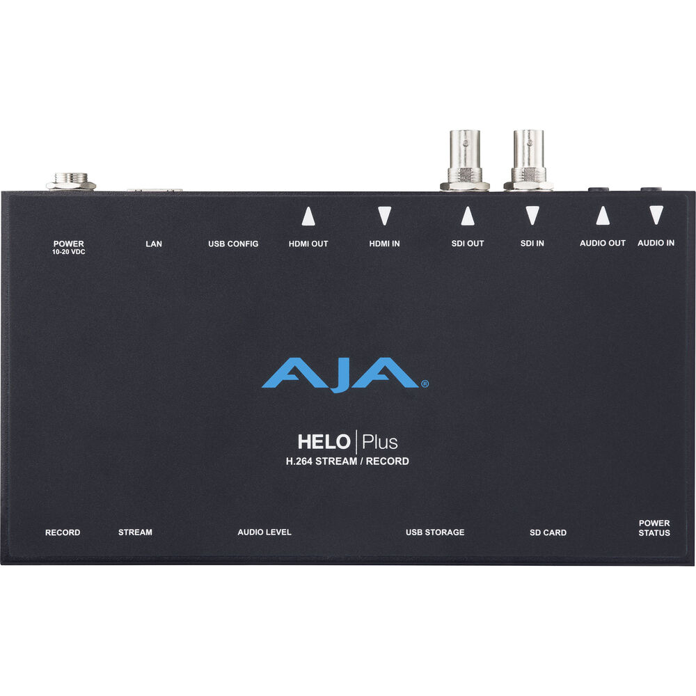 AJA HELO Plus H.264 Advanced Streamer & Recorder - 4
