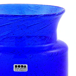 エリック・ホグラン  青いボトル型の花瓶  Vase  (10cm)  1950年代 H961