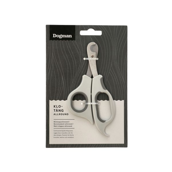 Dogman Klotång Allround Small 14cm Grå