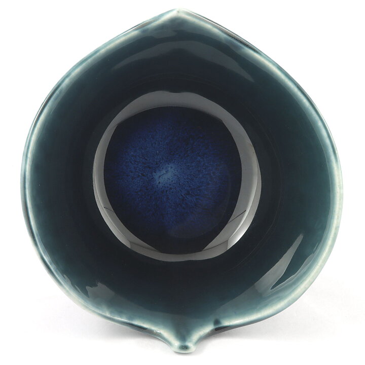 Stig Lindberg (Azur 1958) Blue Leaf Bowl 16/8 cm