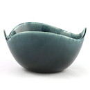 Stig Lindberg (Azur 1958) Blue Leaf Bowl 16/8 cm