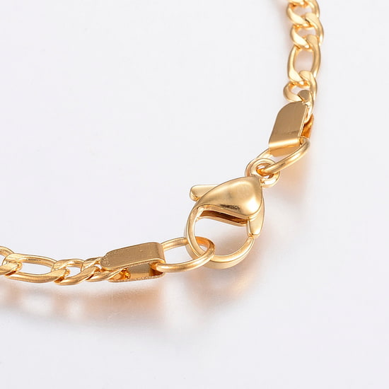 Personlig gullarmbånd med inngravering - Rustfritt stål - 3