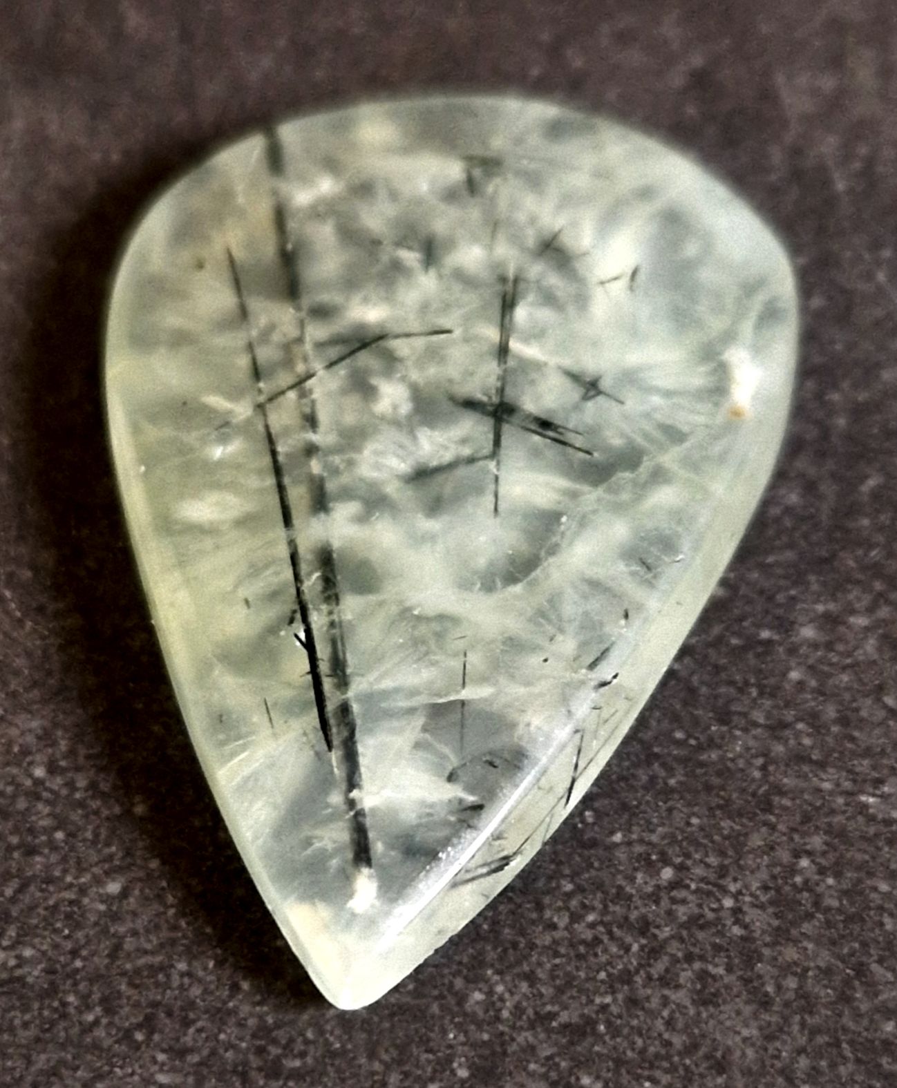 Prehnit - Cabochoner - Tre varianter - 2