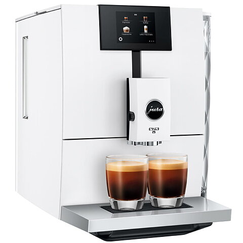 Jura ENA 8 Touch Full Nordic White (EC 15491) - Helautomatisk