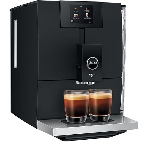 Jura ENA 8 Touch Full Metropolitan Black (EC 15493) - Helautomatisk