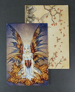 Vykort med Kuvert - Amy Brown, "Tattoo Fairy"