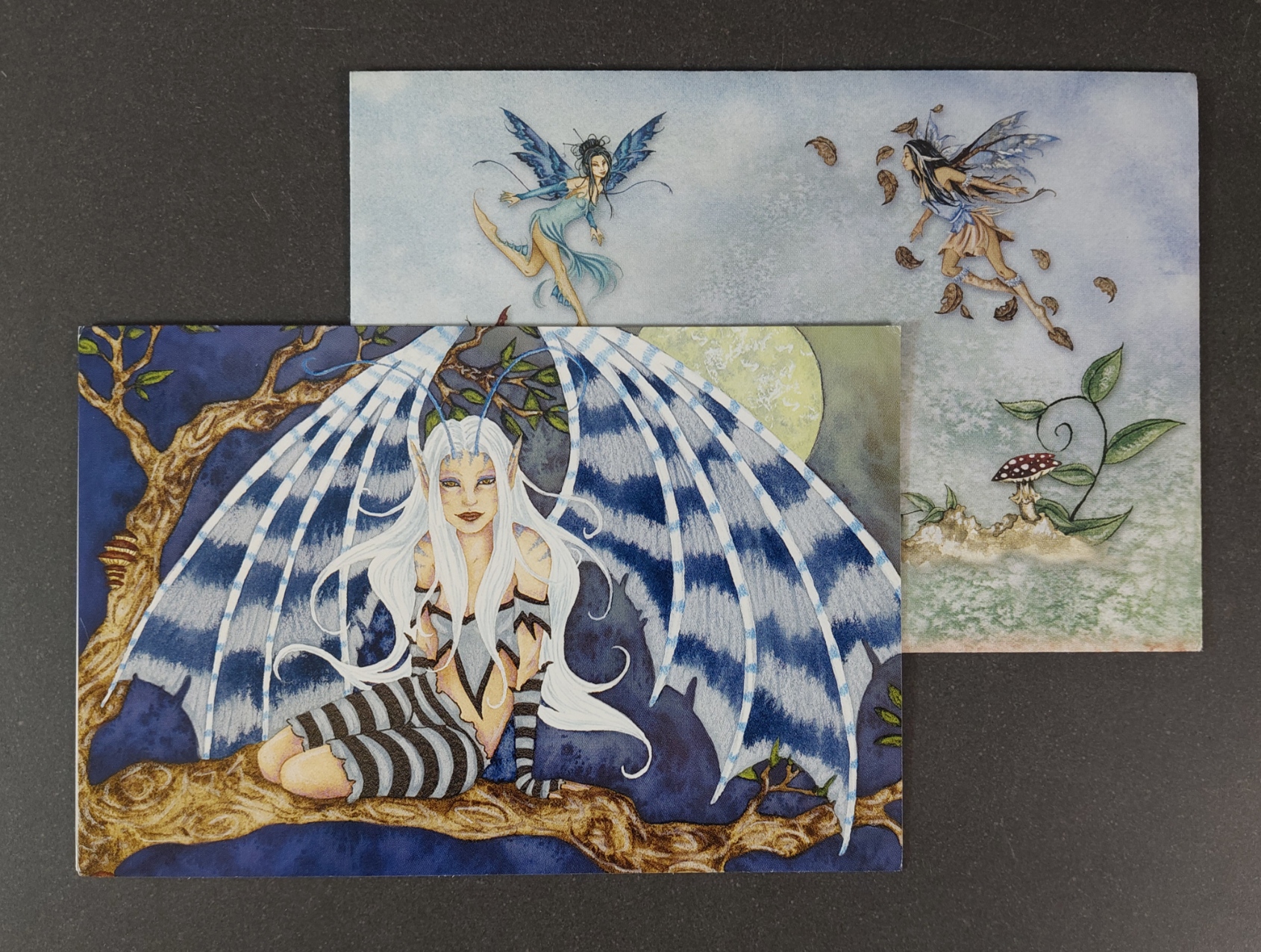 Vykort med Kuvert - Amy Brown, "Dragon Wings I"