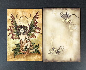 Vykort med Kuvert - Amy Brown, "Earth"