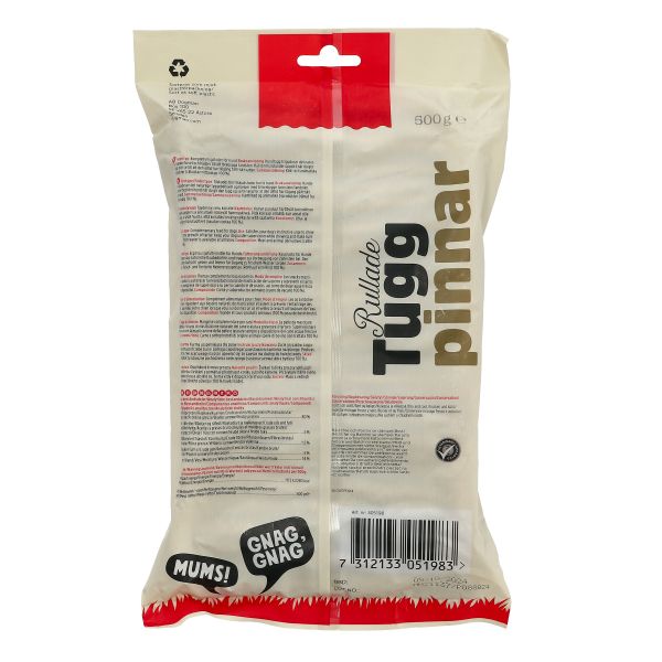 Dogman Rullade Tuggpinnar 100-Pack  - 2