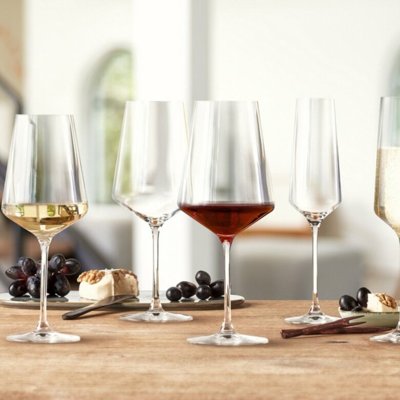 PUCCINI Wine Glass & Champagne Glass - 12-pack