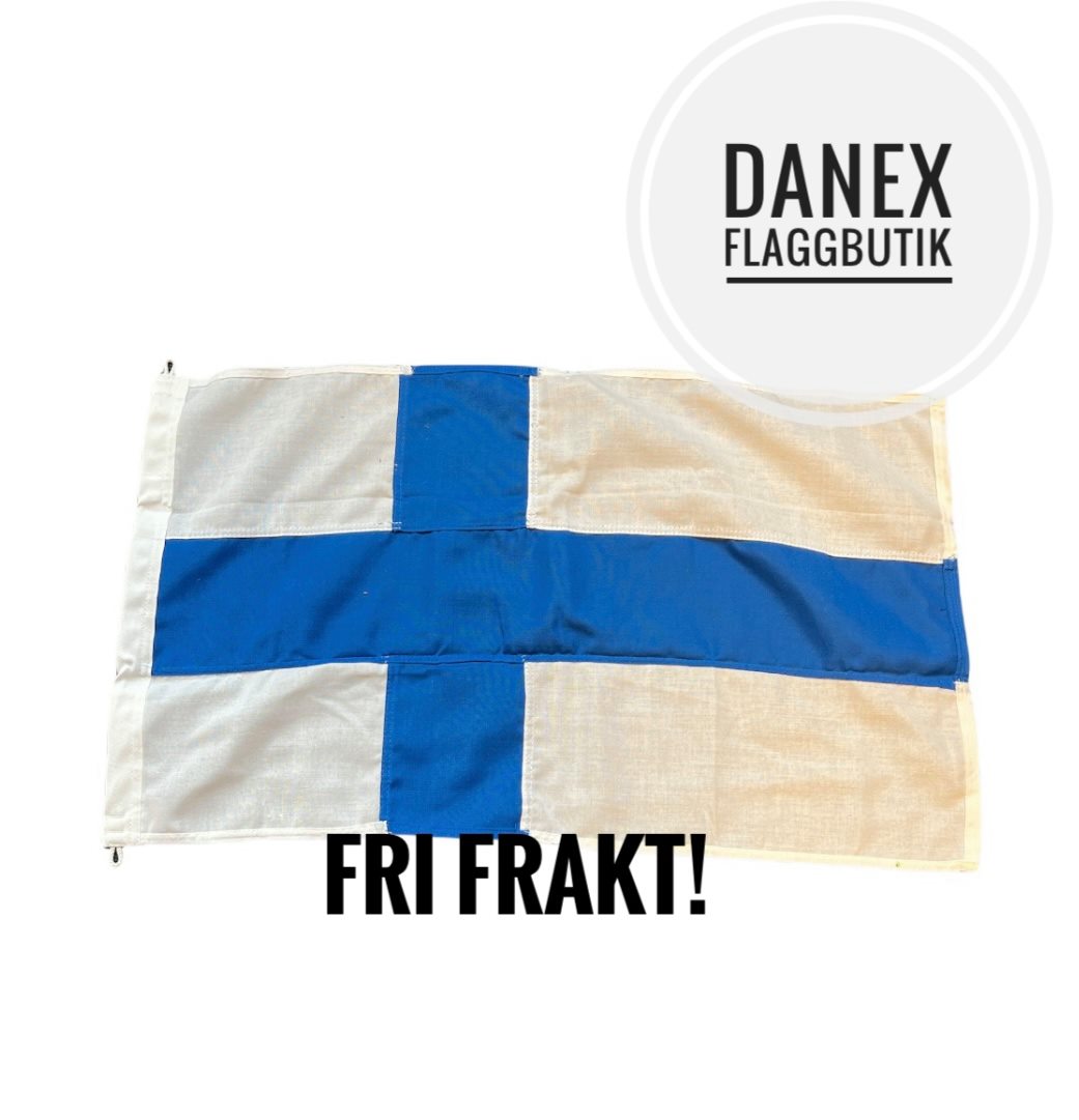 Finland - fasadflagga