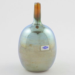  Oiva Toikka (1980s) Iridescent Swelling Vase 14 cm