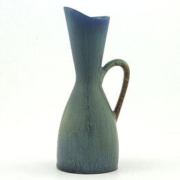 カールハリー・スタルハーネ  青緑色の花瓶 Vase　SVMシリーズ  18cm  1958年