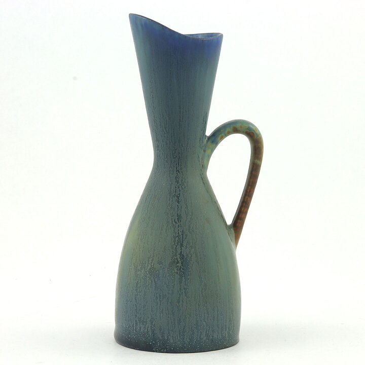 カールハリー・スタルハーネ  青緑色の花瓶 Vase　SVMシリーズ  18cm  1958年