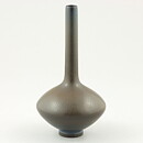 Berndt Friberg (1956) Unique Brown/Blue Haresfur Vase 15 cm
