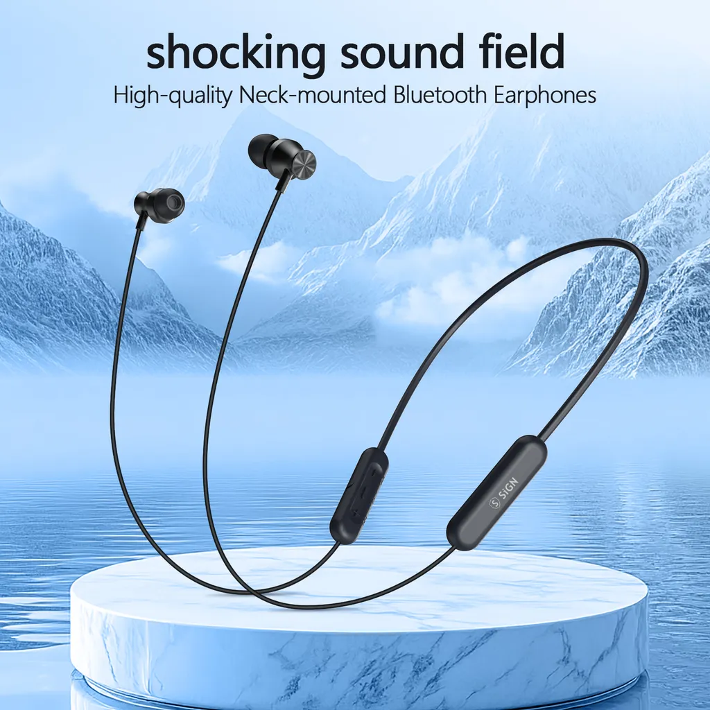 SiGN Trådlöst Bluetooth Headset - Fukt/Vattentåliga - 5