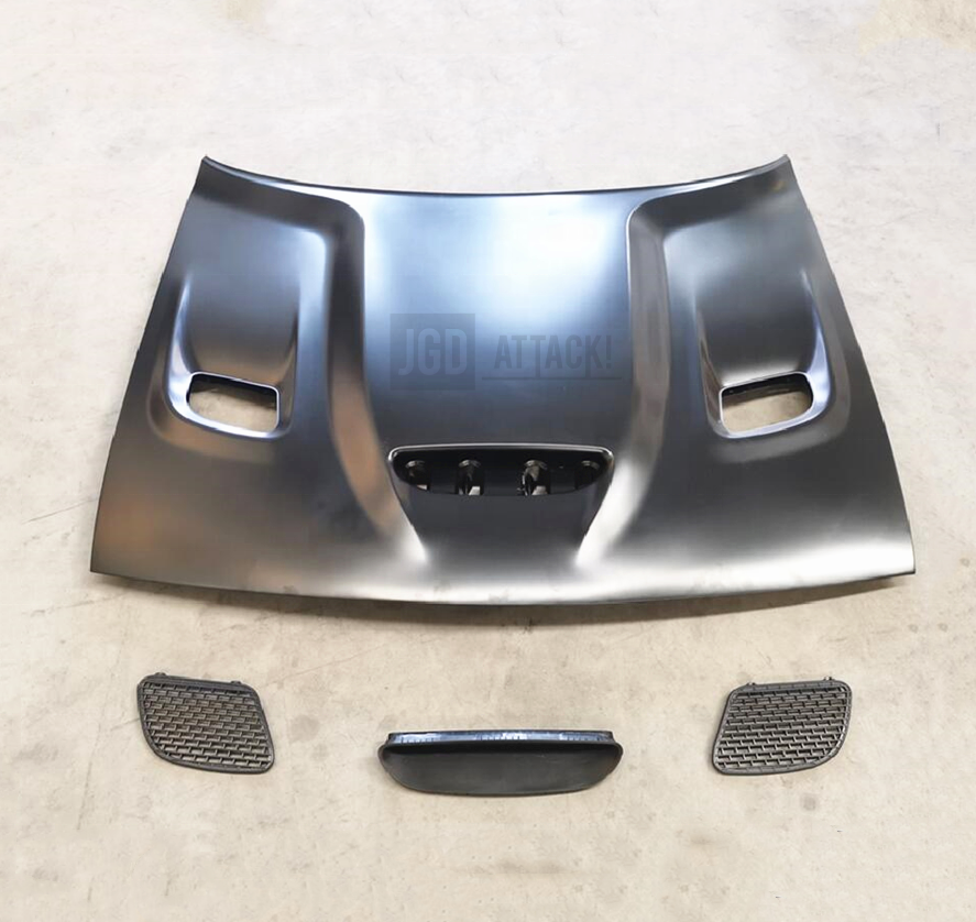 HELLCAT SRT Motorhuv (DODGE CHALLENGER 2008-2021) - 8