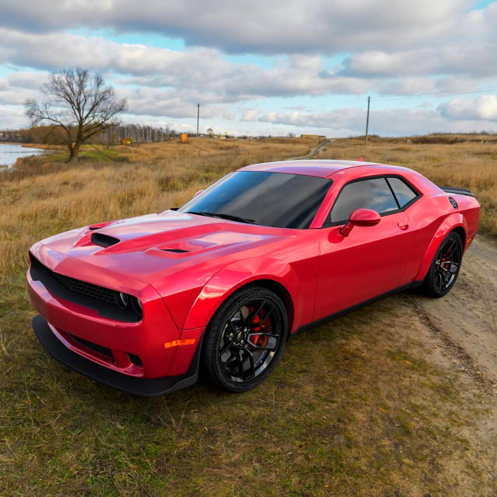 HELLCAT SRT Motorhuv (DODGE CHALLENGER 2008-2021) - 2