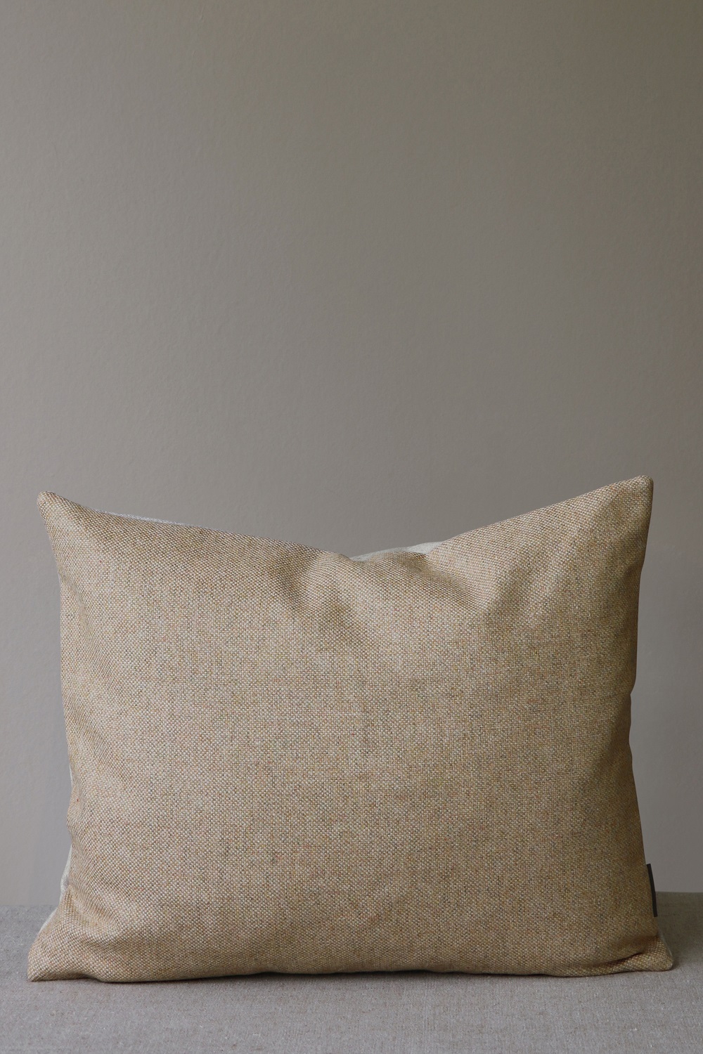 Kudde Retreat med återvunnen ull Rågbeige 40x50 cm