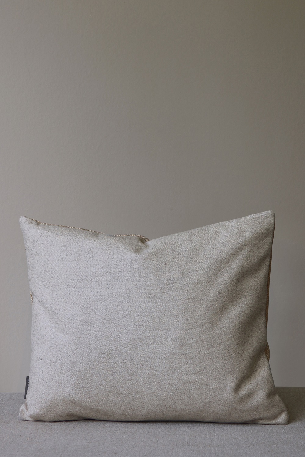 Kudde Retreat med återvunnen ull Rågbeige 40x50 cm - 2