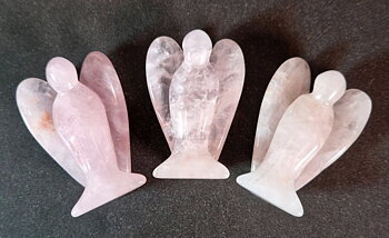 Ängel i Rosenkvarts - 5cm