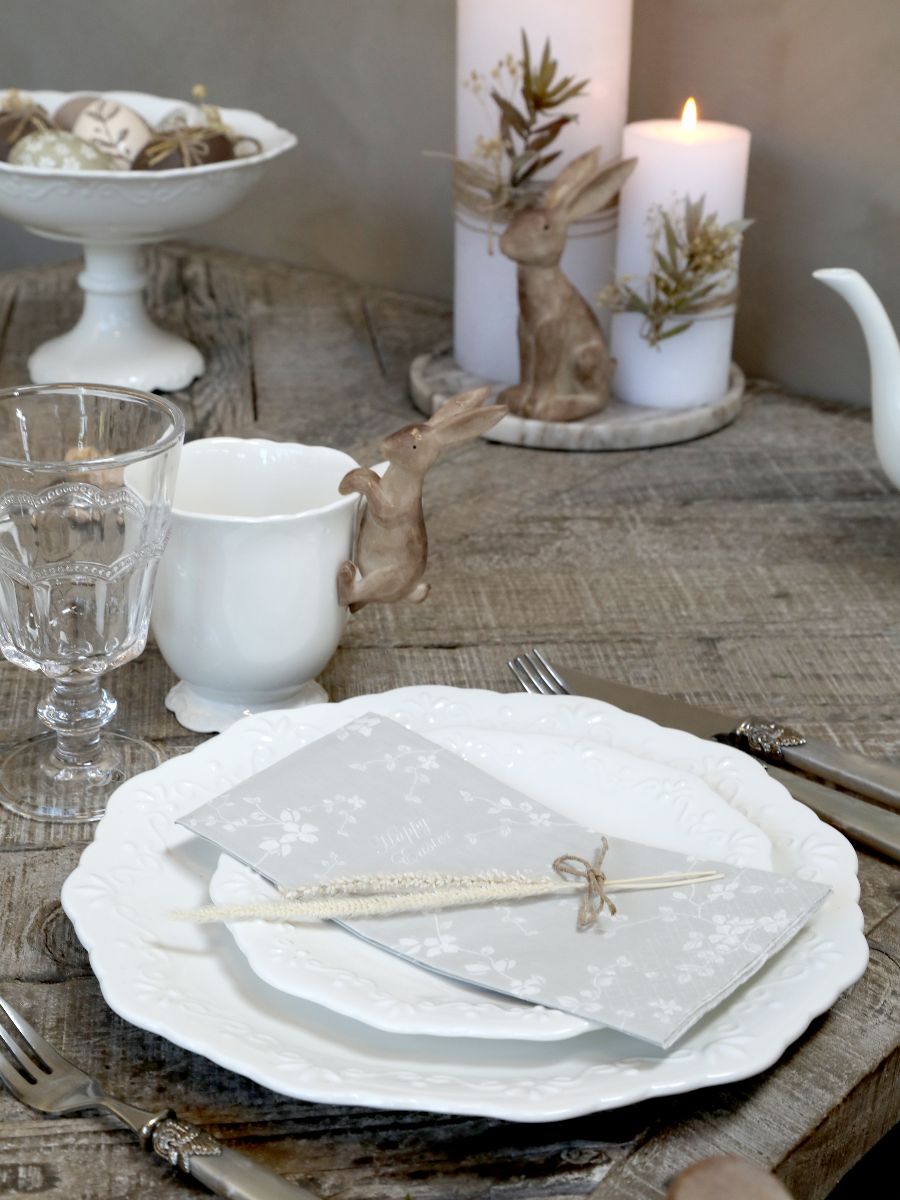 Desserttallrik - Assiett - Provence Ø19  cm  - Vit