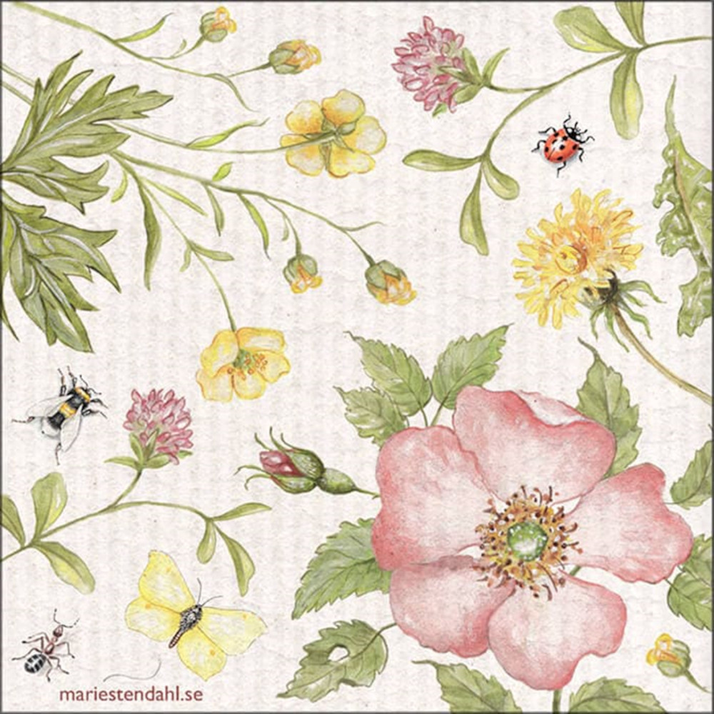 Dish cloth Coastal - Flora - Fauna - select motif! - 10