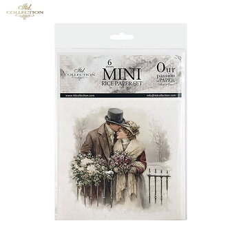 Set med 6 st olika motiv    Vintage 