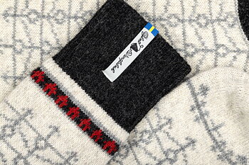 EKSHÄRAD KALK, CHAUSSETTES EN LAINE ÉPAISSES