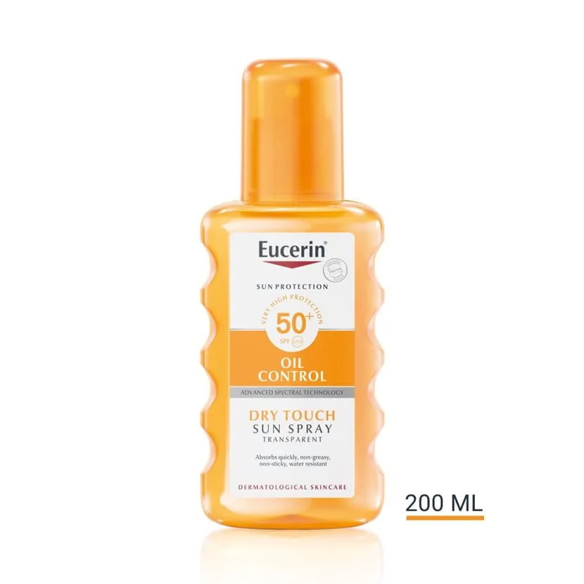 Eucerin Sun Spray Transparent Oil Control SPF 50+