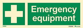 IMO sign "Emergency equipment" - IMPA 33.4173