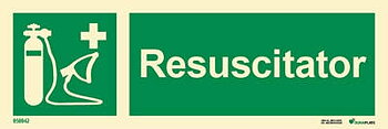 IMO sign "Resuscitator" - IMPA 33.4156