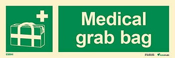 IMO sign "Medical grab bag" - IMPA 33.4136