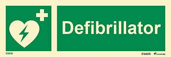 IMO sign "Defibrillator (AED)" - IMPA 33.4138