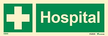 IMO sign "Hospital" - IMPA 33.4140
