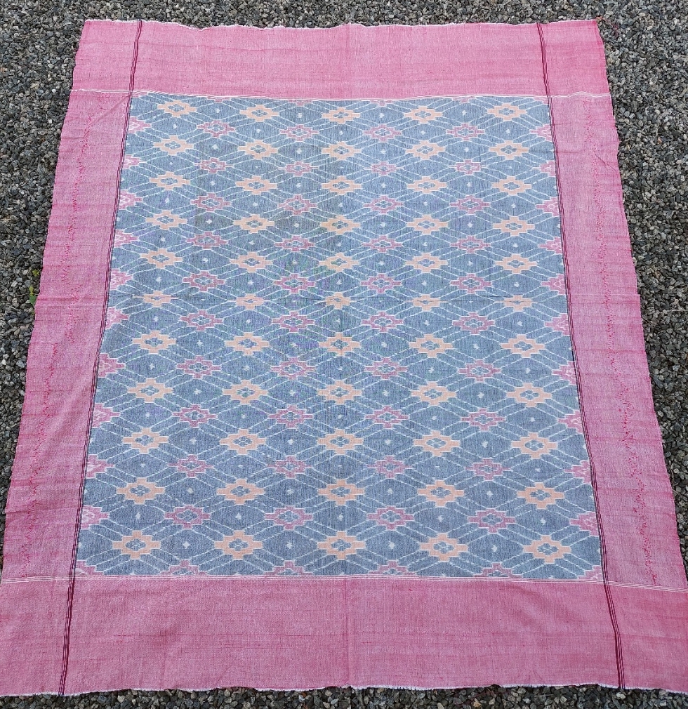 Handvävt Tyg - Ikat