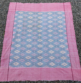 Handvävt Tyg - Ikat