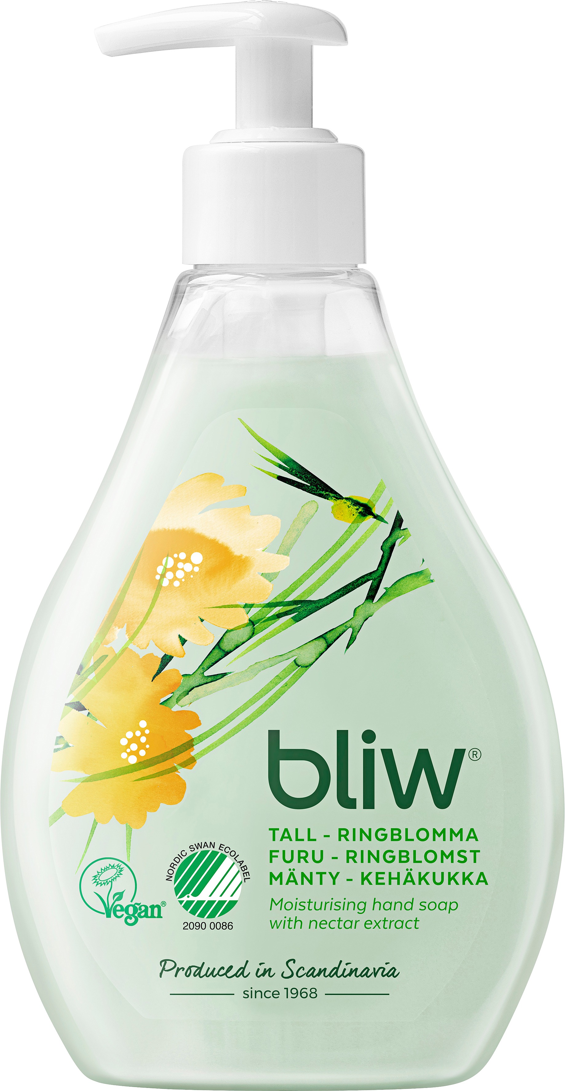 Pumptvål Bliw Tall&Rin 300ml