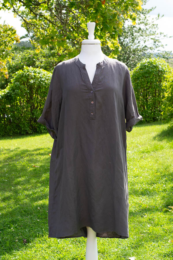 Culture - Parvin Long Shirt Smoked Pearl - 3