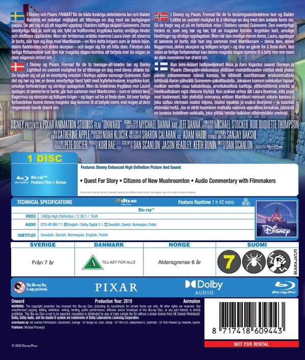 Framåt (Blu-ray) - 2